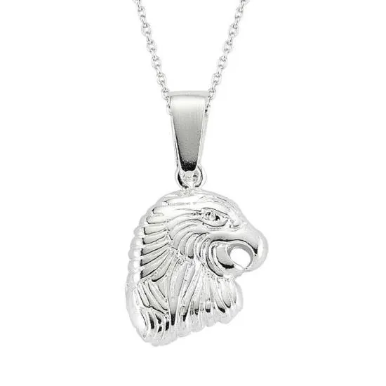Gümüş Kartal Erkek Kolye – Gücün Simgesi | 925 Ayar | 1 cm 2 cm 6,2 gr