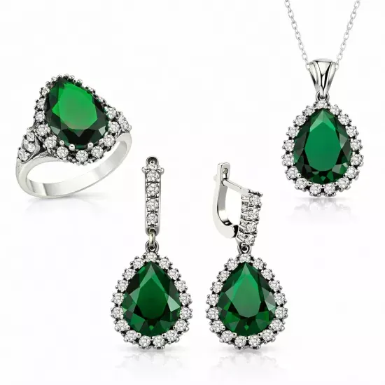 Gümüş Hürrem Sultan Bayan Set