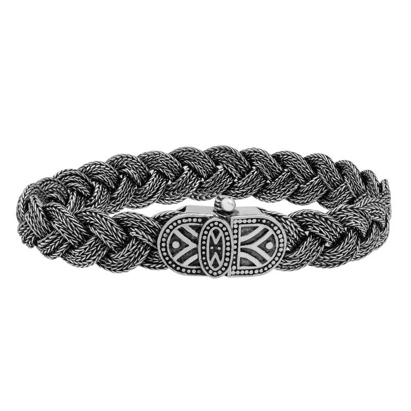 Gümüş Elişi Örgü Bileklik – Bilekte Işıltı | 925 Ayar | 1,2 cm 20 cm 23 gr