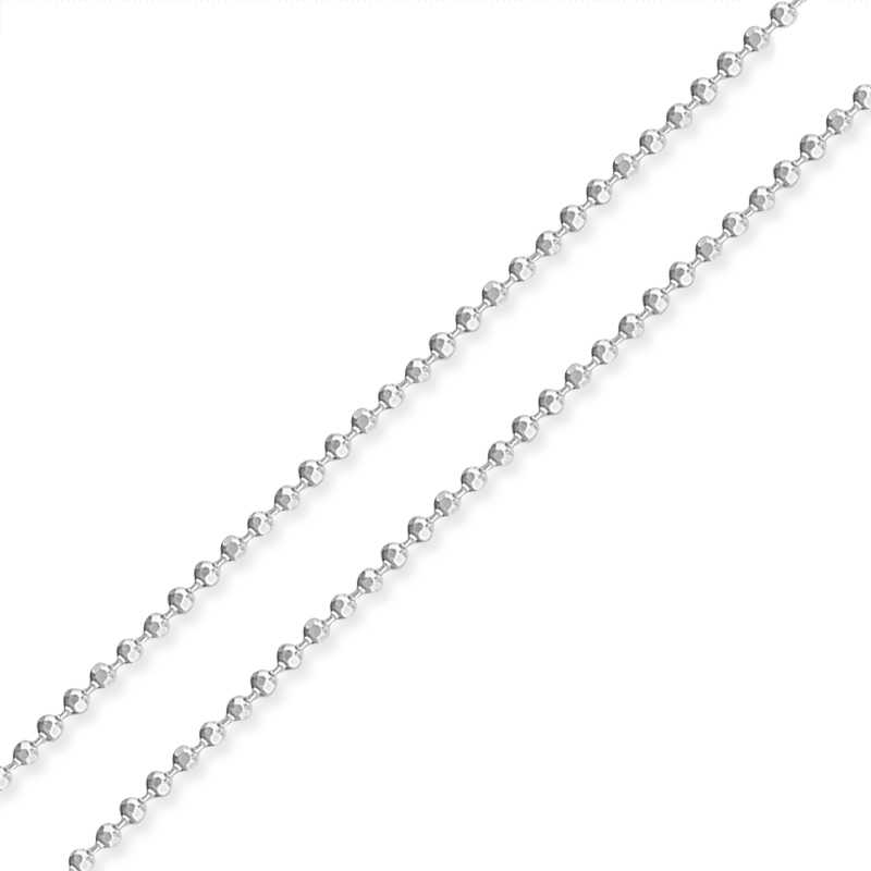 Gümüş Top Zincir – Zamansız Temel | 925 Ayar | 0,2 mm 49 cm 11 gr