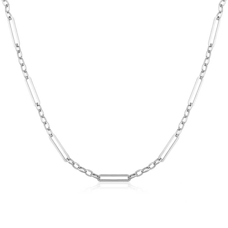 Gümüş 5+1 Halka Zincir – Bütünlüğün Simgesi | 925 Ayar | 45 cm 9,7 gr