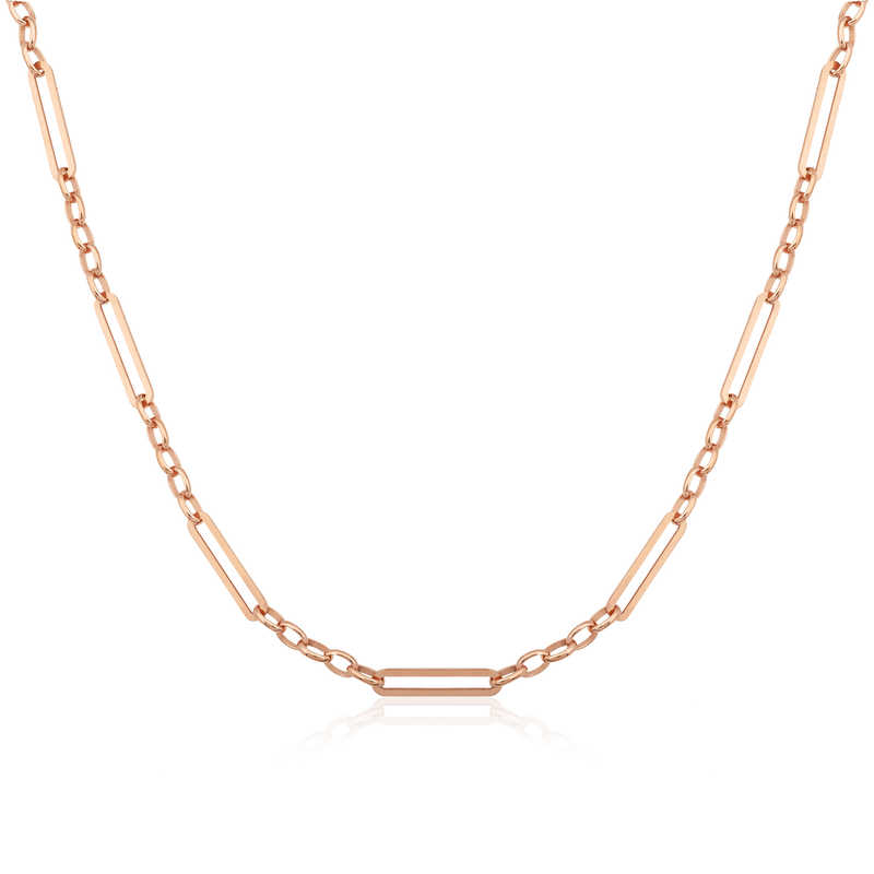 Gümüş 5+1 Halka Zincir – Bütünlüğün Simgesi | 925 Ayar | 0,4 mm 45 cm 9,7 gr