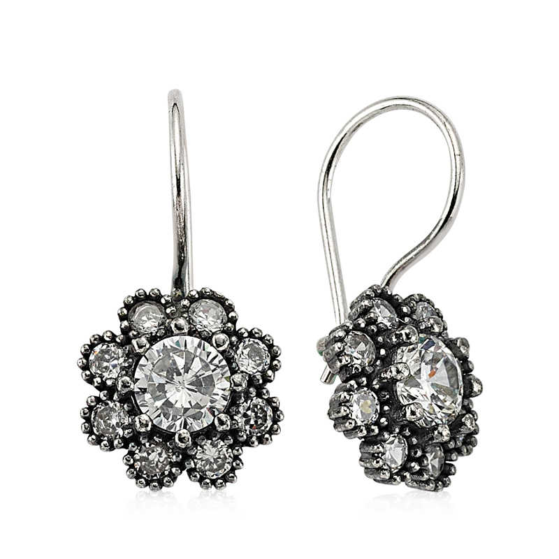 Gümüş Çiçek Küpe – Solmayan Bahar | 925 Ayar | Model EA1760003