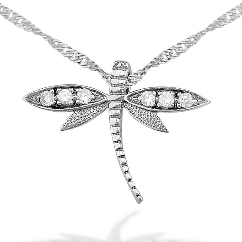 Gümüş Yusufçuk Bayan Kolye – Hafifliğin Simgesi | 925 Ayar | 2,5 cm 2 cm 4 gr