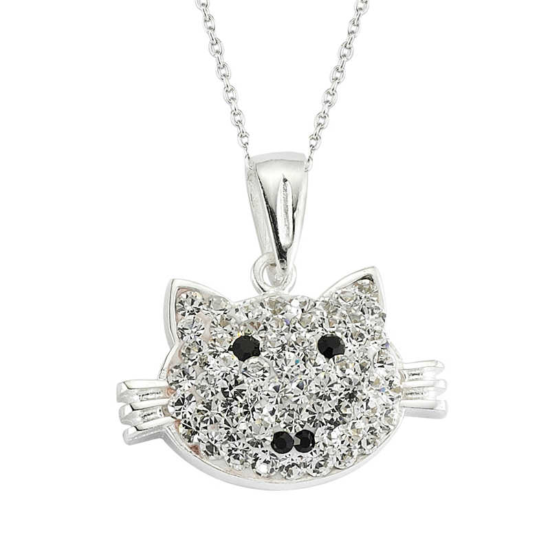 Gümüş Kedi Bayan Kolye – Özgür Ruh | 925 Ayar | 2 cm 1 cm 4,5 gr