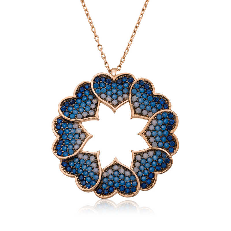 Gümüş Kalp Çemberi Bayan Kolye – Sevginin Simgesi | 925 Ayar | 3 cm 3 cm 5,21 gr