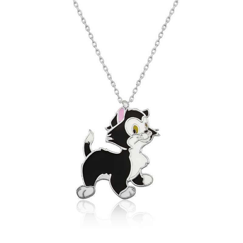 Gümüş Kedi Bayan Kolye – Özgür Ruh | 925 Ayar | 1,5 cm 2 cm 2,35 gr