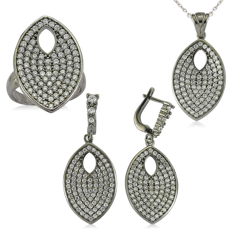 Gümüş Mekik Bayan Set – Uyumlu Takım | 925 Ayar | 23 gr