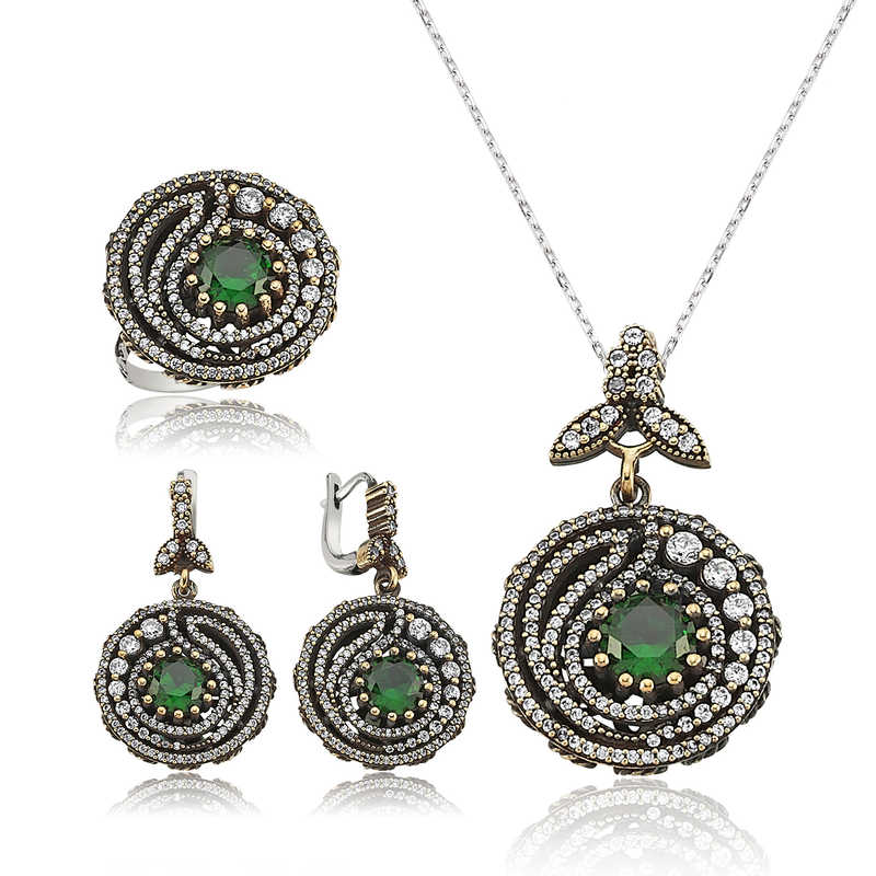 Gümüş Otantik Bayan Set – Anadolu Esintisi | 925 Ayar